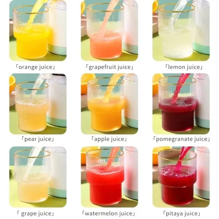 Electric Citrus Juicer USB Rechargeable Automatic Juice Maker for Orange Lemon