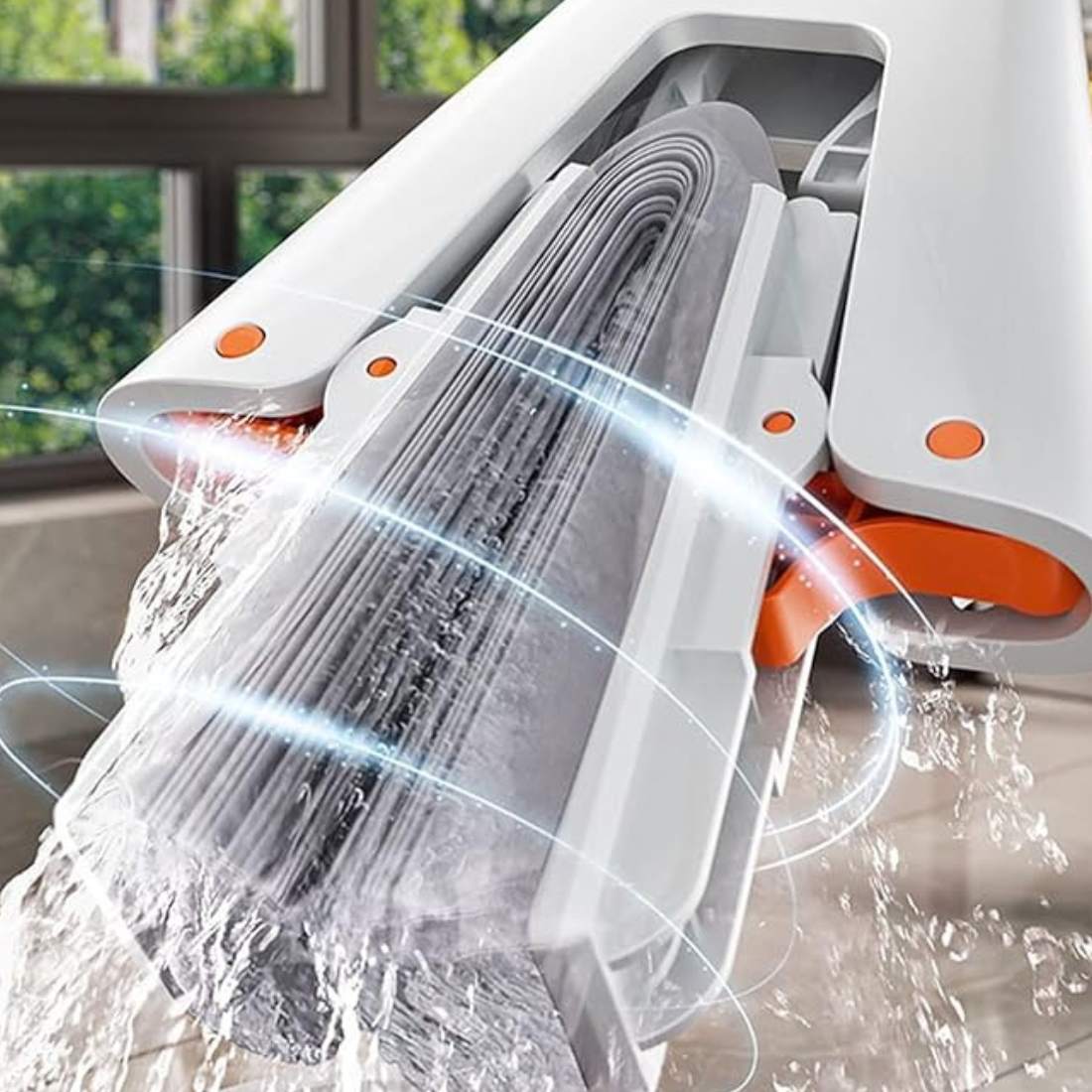 Multi Purpose Foldable Floor Cleaning Squeeze Mop Wiper for Home and Office Use