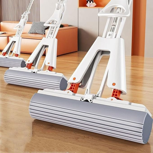 Multi Purpose Foldable Floor Cleaning Squeeze Mop Wiper for Home and Office Use