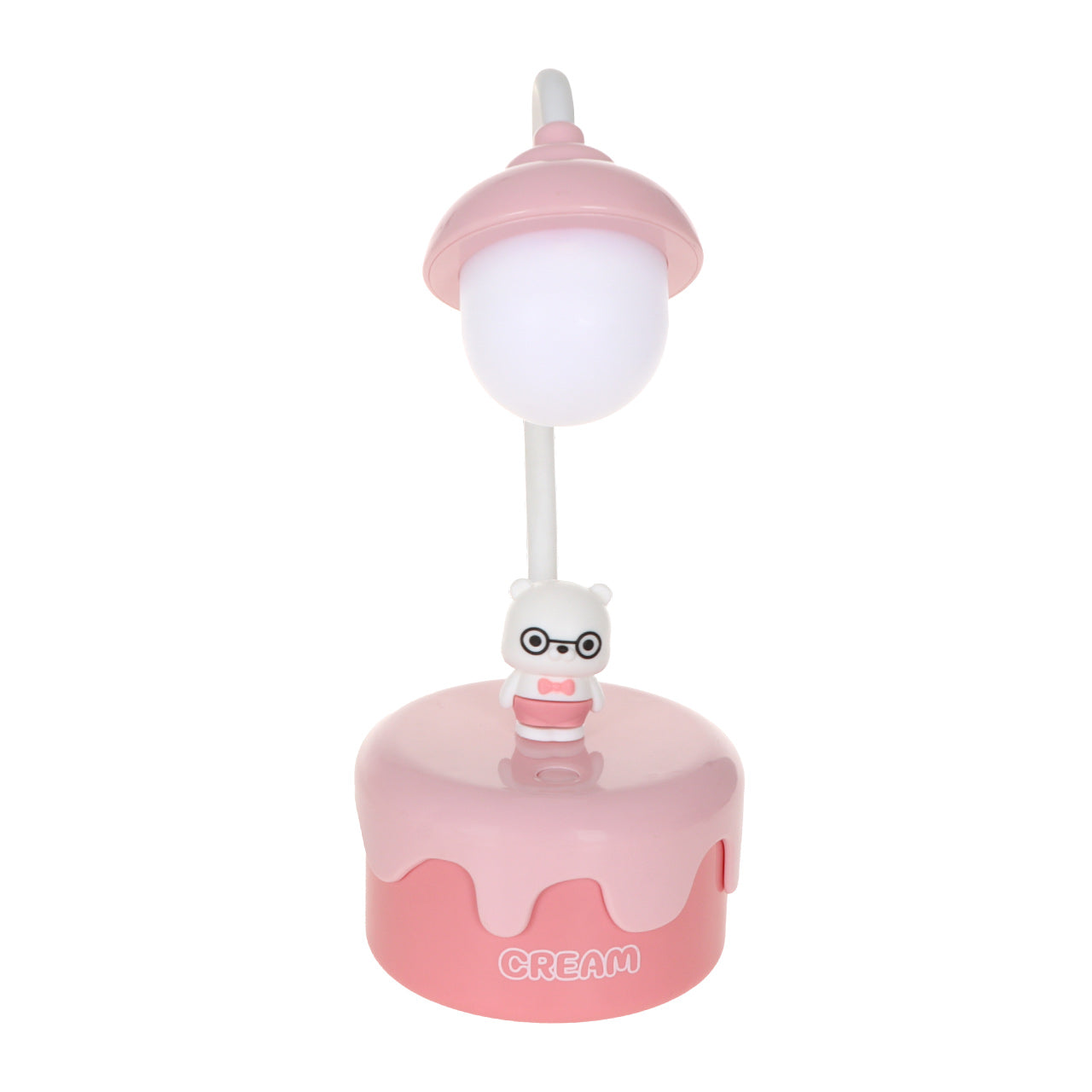 Bear Design Rechargeable LED Desk Lamp 3W Cute Table Lamp for Study and Bedroom