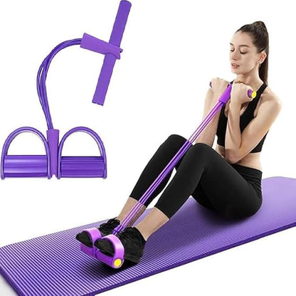 oga Pedal Puller Resistance Band Fitness Equipment for Home Workout Stretching Exercise