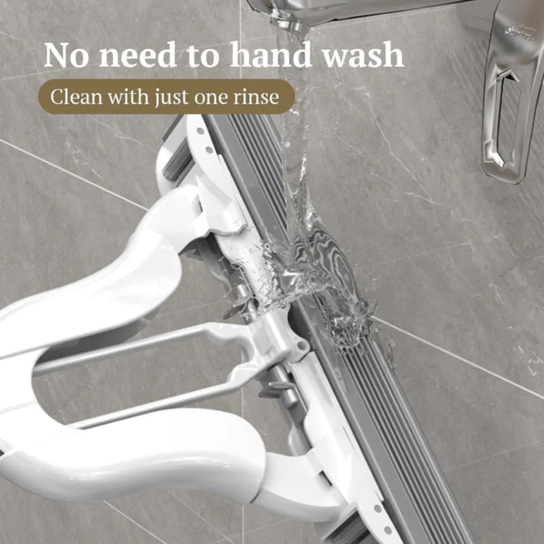 Multi Purpose Foldable Floor Cleaning Squeeze Mop Wiper for Home and Office Use