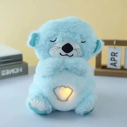 Portable Breathing Teddy Bear – Calming Plush Toy with Soothing Breathing Motion
