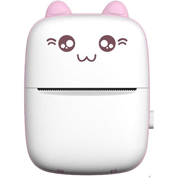 Mini Thermal Printer USB Rechargeable Wireless Portable Printer for Photos Labels Travel