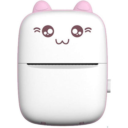 Mini Thermal Printer USB Rechargeable Wireless Portable Printer for Photos Labels Travel