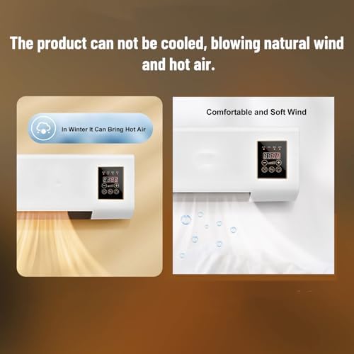 Grinmart Mini AC for Room Cooling and Heating Portable Air Cooler 3 in 1 Personal Air Conditioner Fan