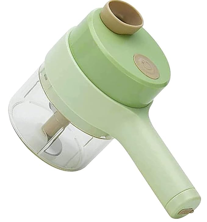 4 in 1 Electric Vegetable Chopper Cutter Mini Wireless Food Processor for Kitchen Use