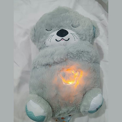 Portable Breathing Teddy Bear – Calming Plush Toy with Soothing Breathing Motion