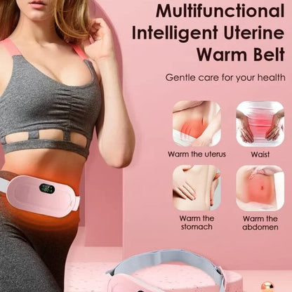 Periods Massager Menstrual Pain Relief Massager with Heat Therapy for Cramps Comfort