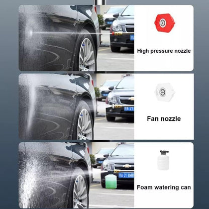 Claiez Cordless Portable Pressure Washer Gun – 48V Wireless High Pressure Water Spray Gun with Dual 12000mAh Batteries