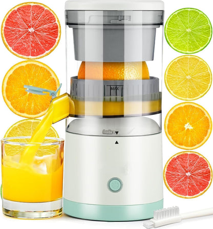 Electric Citrus Juicer USB Rechargeable Automatic Juice Maker for Orange Lemon
