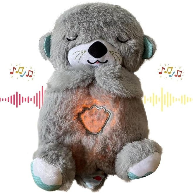 Portable Breathing Teddy Bear – Calming Plush Toy with Soothing Breathing Motion