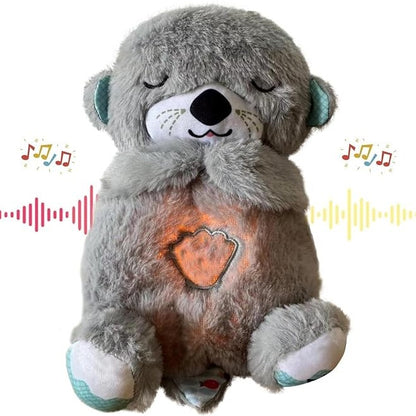 Portable Breathing Teddy Bear – Calming Plush Toy with Soothing Breathing Motion