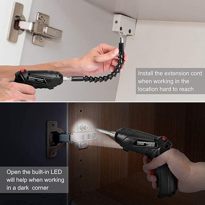 Portable Cordless USB Charging Mini Electric Screwdriver Automatic Screwdriver Hand Drill Wrench Electric Tools