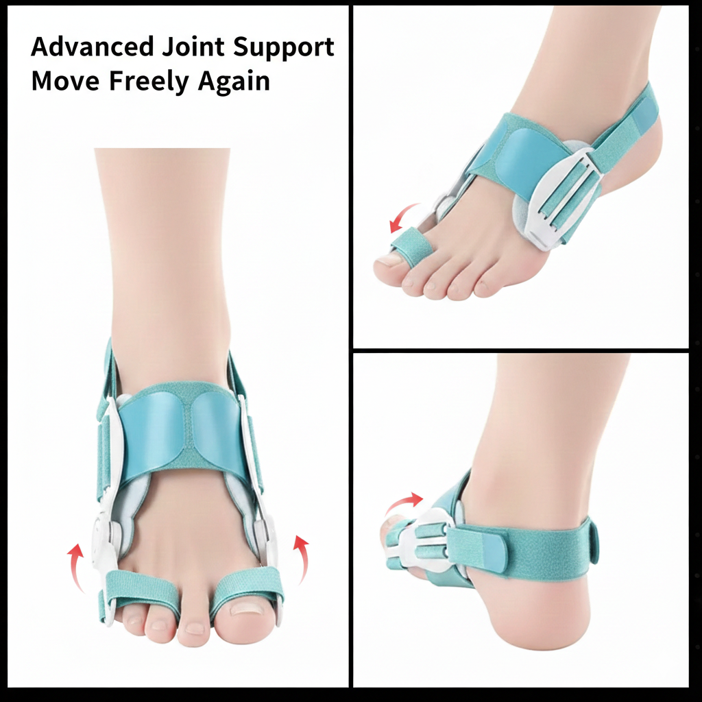 Adjustable Toe Straightener Bunion Corrector for Men and Women Pain Relief Toe Aligner