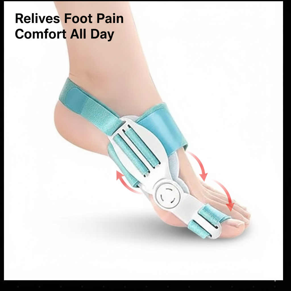 Adjustable Toe Straightener Bunion Corrector for Men and Women Pain Relief Toe Aligner