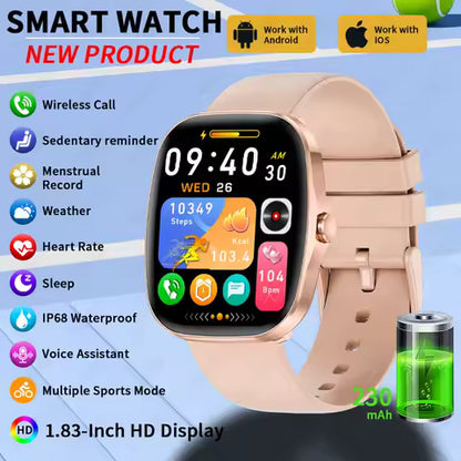 Series 10 Smart Watch with 7 Different Straps Touch Screen Fitness Smartwatch