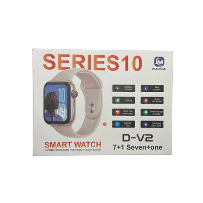 Series 10 Smart Watch with 7 Different Straps Touch Screen Fitness Smartwatch