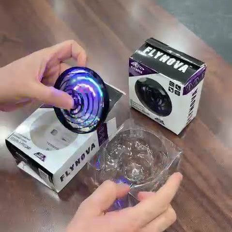 Magic Flying Spinner Toy – Hand-Controlled Boomerang Drone with LED Lights