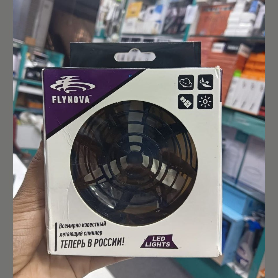 Magic Flying Spinner Toy – Hand-Controlled Boomerang Drone with LED Lights