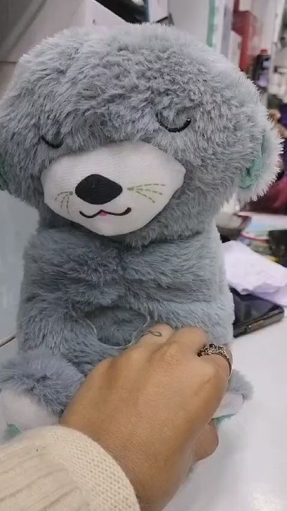Portable Breathing Teddy Bear – Calming Plush Toy with Soothing Breathing Motion