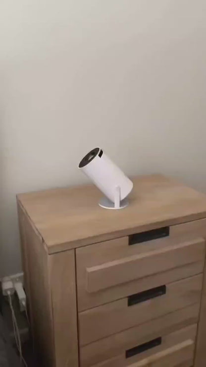 Smart Projector – 4K Ultra HD Support | Native 1080p | Android Netflix & Prime